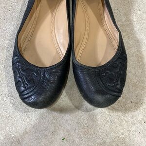 Well-loved ballet flats